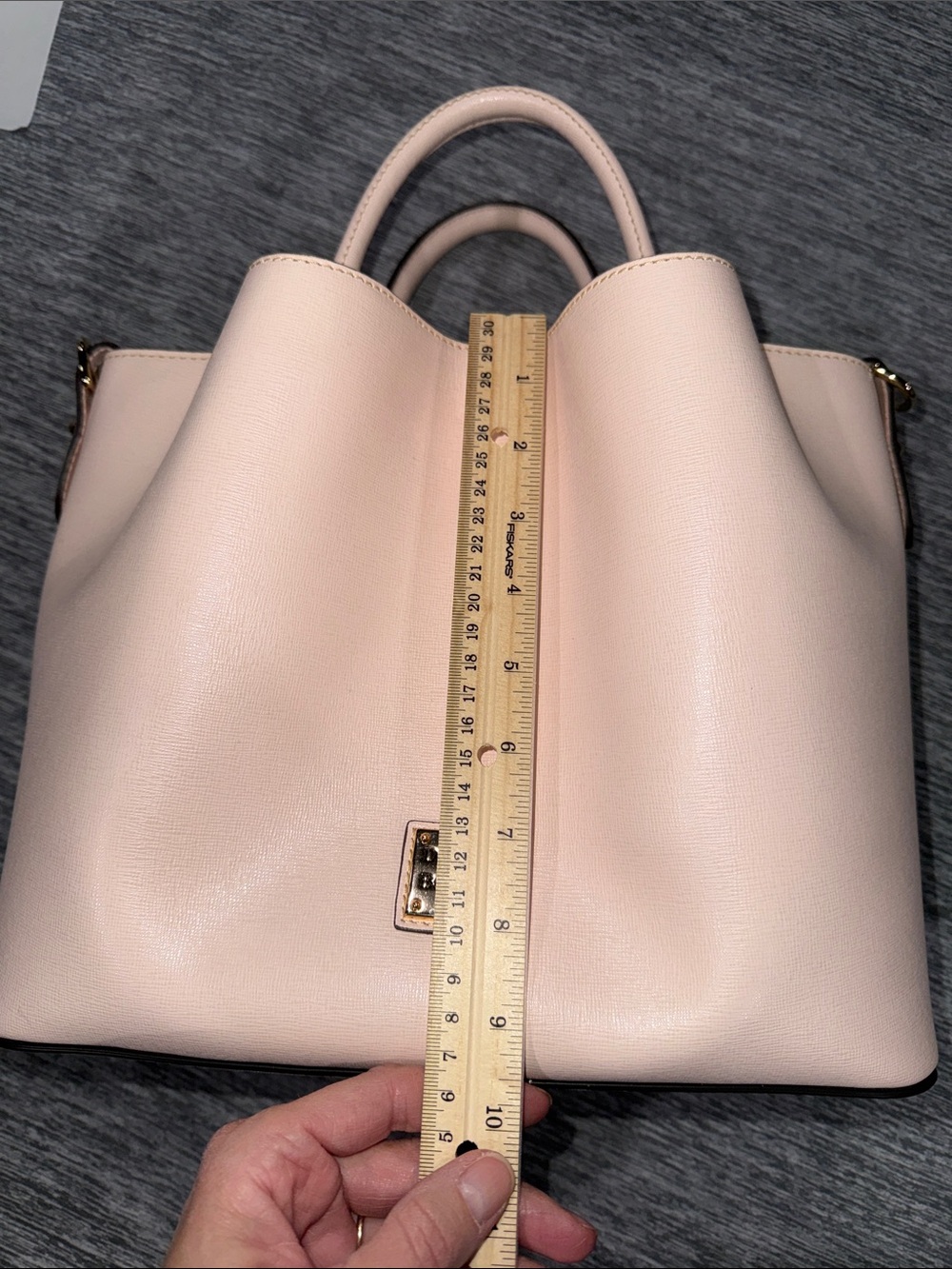 Dooney & Bourke Blush Pink Saffiano Tote - Picture 4 of 13